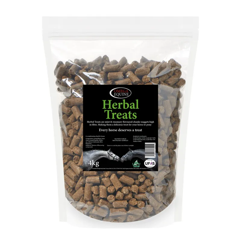 Omega Treats - Mint and Rosemary - 4kg Pouch